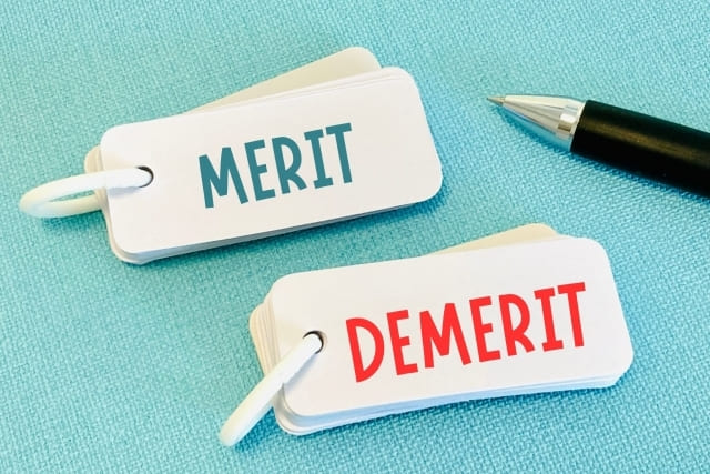 Merit と Demerit